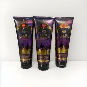 Bath & Body Works Evil Queen Body Cream, Set of 3, Retired
